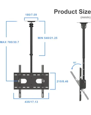 Suptek Soporte TV Techo 26-65 Pulgadas