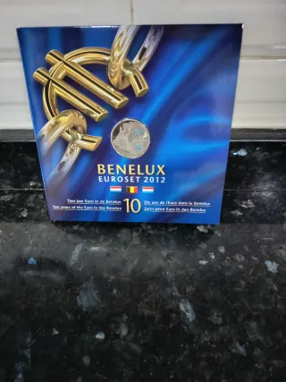 Set Monedas Benelux Euros 2012