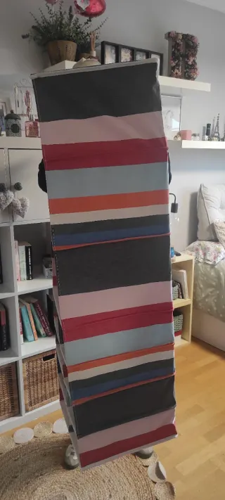 Organizador de armario colgante de tela