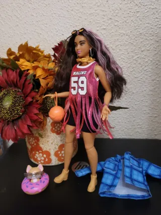 Muñeca Barbie Malibu con accesorios