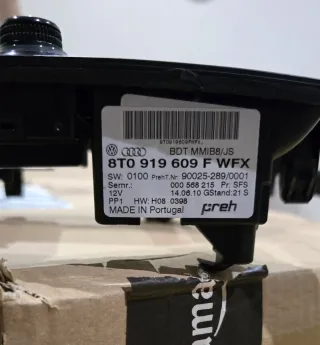 Botonera mando MMI 3G Audi A4 A5 Control