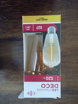 Lámpara Inspire Hoopa + Bombilla LED Nueva