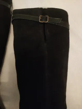 Botas altas mujer negras talla 38