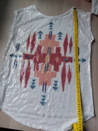 Blusa espectacular lentejuelas