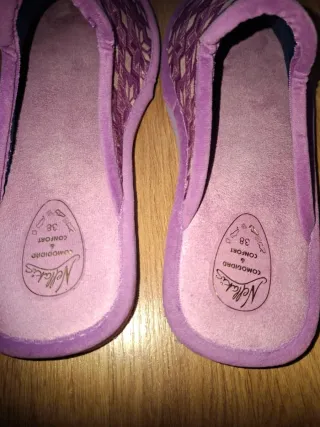 Zapatillas Invierno Mujer Talla 38 Morado