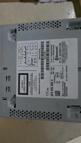 Radio Seat Leon MK3 2013-2020 Original