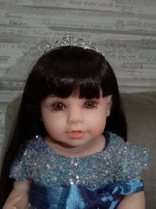 Bambola Reborn 55 cm nuova