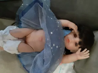 Bambola Reborn 55 cm nuova