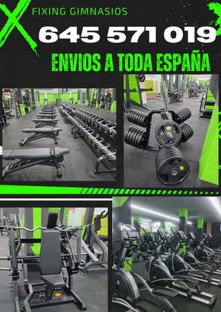 Discos y bancos de gimnasio
