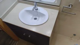 Lavabo y mueble de baño