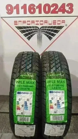 4UD 165 70 14C R LANVIGATOR RUEDA NUEVA MONTADA
