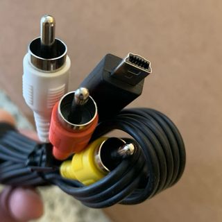 Cable cámara Canon a RCAs