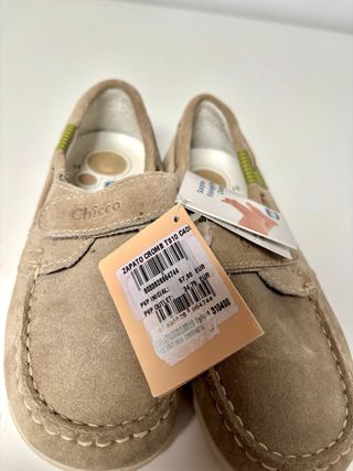 Zapatos Chicco ante beige talla 31