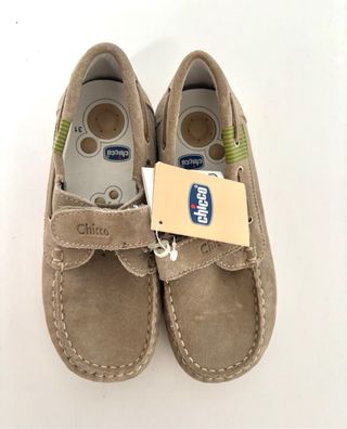 Zapatos Chicco ante beige talla 31