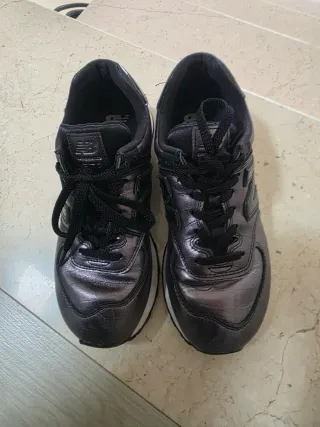 New Balance Scarpe Donna Nero/Argento