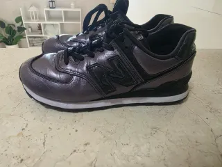 New Balance Scarpe Donna Nero/Argento