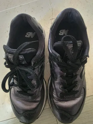 New Balance Scarpe Donna Nero/Argento