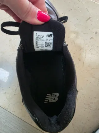 New Balance Scarpe Donna Nero/Argento