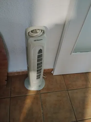 Ventilador de torre Bluesky blanco