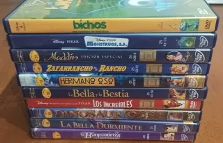 Lote DVDs Disney Pixar (Español)