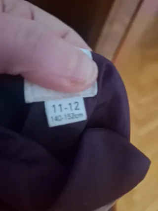 Abrigo niña Sfera Morado Talla 11-12