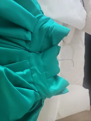 Falda verde de fiesta talla única