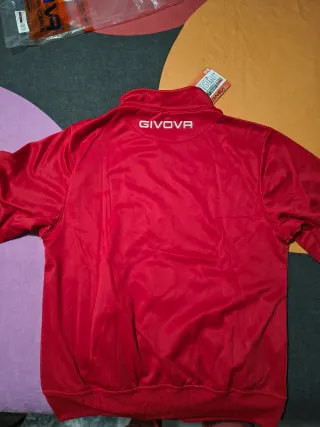 Chaqueta deportiva GIVOVA roja talla M