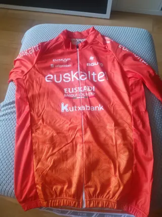 Maillot Ciclismo Euskaltel Euskadi AGU Naranja