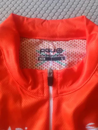 Maillot Ciclismo Euskaltel Euskadi AGU Naranja