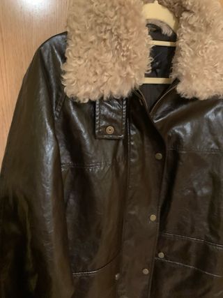 Chaqueta Zara efecto pelo