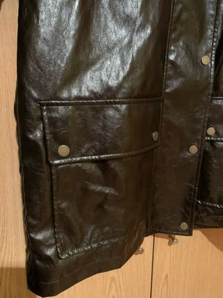 Chaqueta Zara efecto pelo