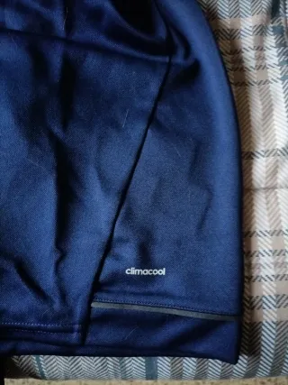 Camiseta Adidas Manga Larga Azul