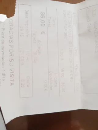 Webcam Full HD 1280x720P con micro