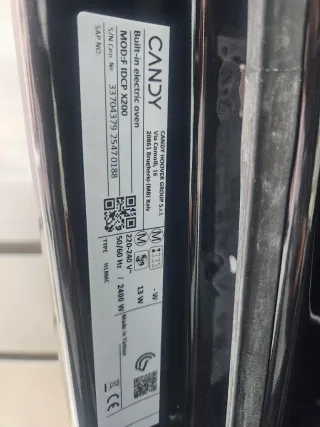 Horno Eléctrico Candy Nuevo