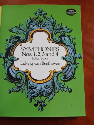 Spartiti Sinfonie Beethoven - 3 Volumi