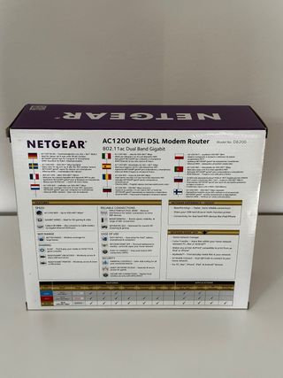 Router Modem NETGEAR AC1200 Dual Band