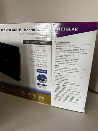 Router Modem NETGEAR AC1200 Dual Band