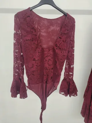 Traje de Flamenca Rojo