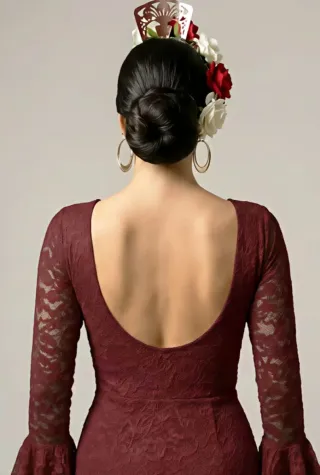 Traje de Flamenca Rojo