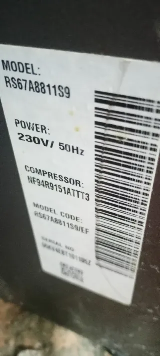 Frigorífico Americano Samsung