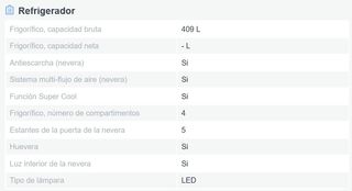 Frigorífico Americano Samsung