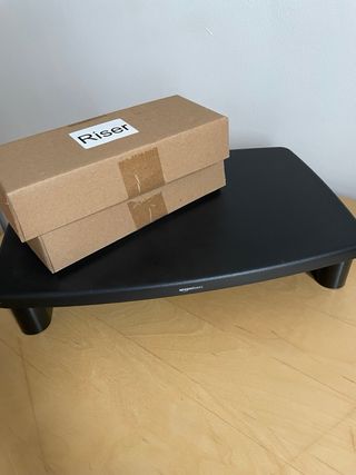 Elevador de Pantalla AmazonBasics Negro