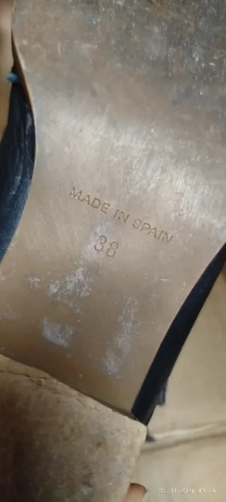 Botines AMIMANERA Piel Negro T.38