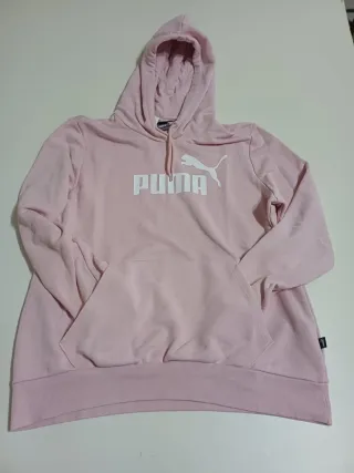 Felpa rosa con cappuccio