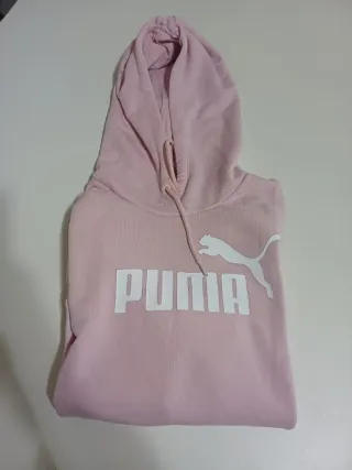 Felpa rosa con cappuccio