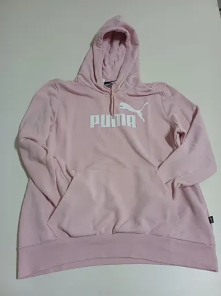 Felpa rosa con cappuccio