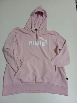 Felpa rosa con cappuccio