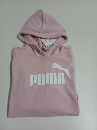 Felpa rosa con cappuccio