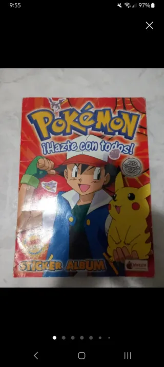 Álbum Pokémon Completo