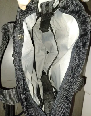 Bolso Pañales Skip Hop Negro